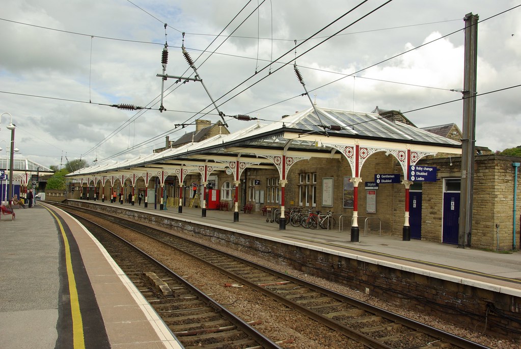 Skipton Railway Station Platform 2 Graham Benbow Flickr