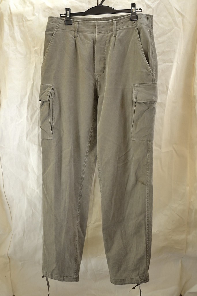5 pocket cargo pants THATCHREED UNIFORMS 100 COTTON イギリス製… Flickr