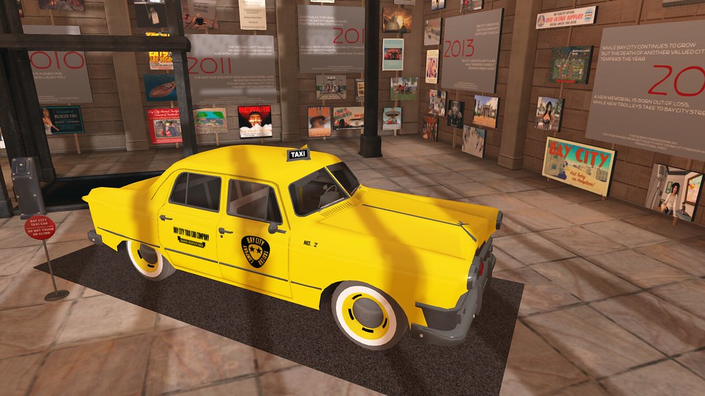 yellow taxi Bay City History Pavilion, Bay City Dennis (… Flickr