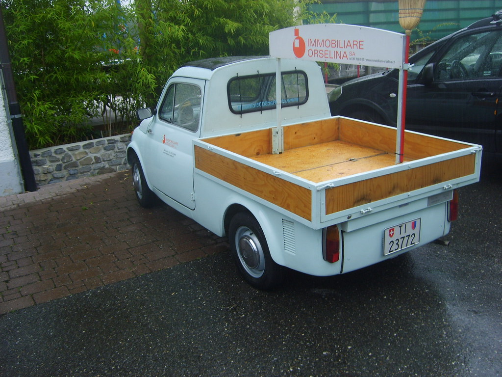 Fiat 500 PickUp TI 23772 (CH) Museumstrasse, Hofstetten (… Niels