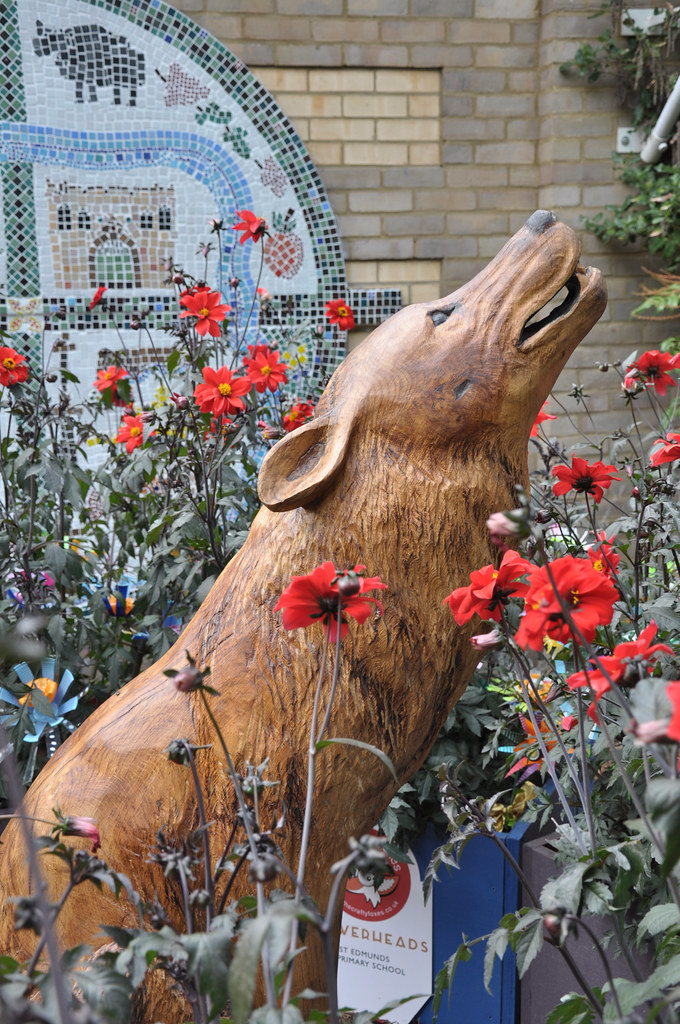 Bury St Edmunds, Wolf Trail, Abbey Gardens Wolf 3 Bury St … Flickr