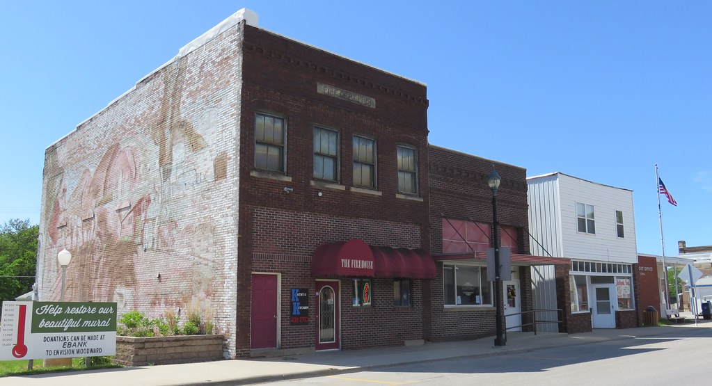 Old Fire Department and Block (Woodward, Iowa) Woodward, I… Flickr