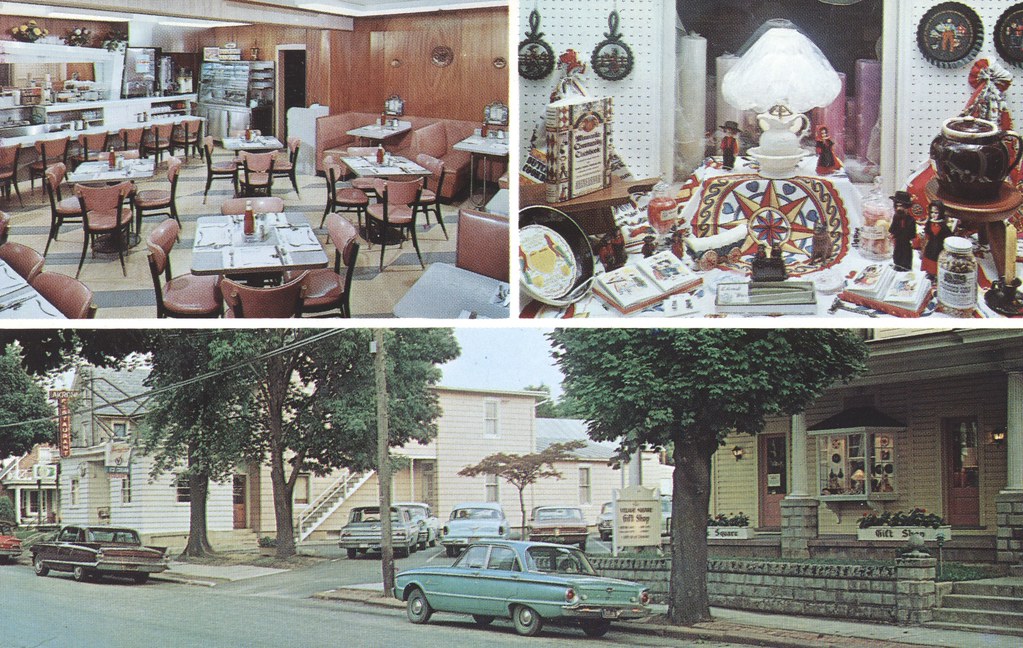 Akron Restaurant & Village Square Gift Shop Akron, Penns… Flickr
