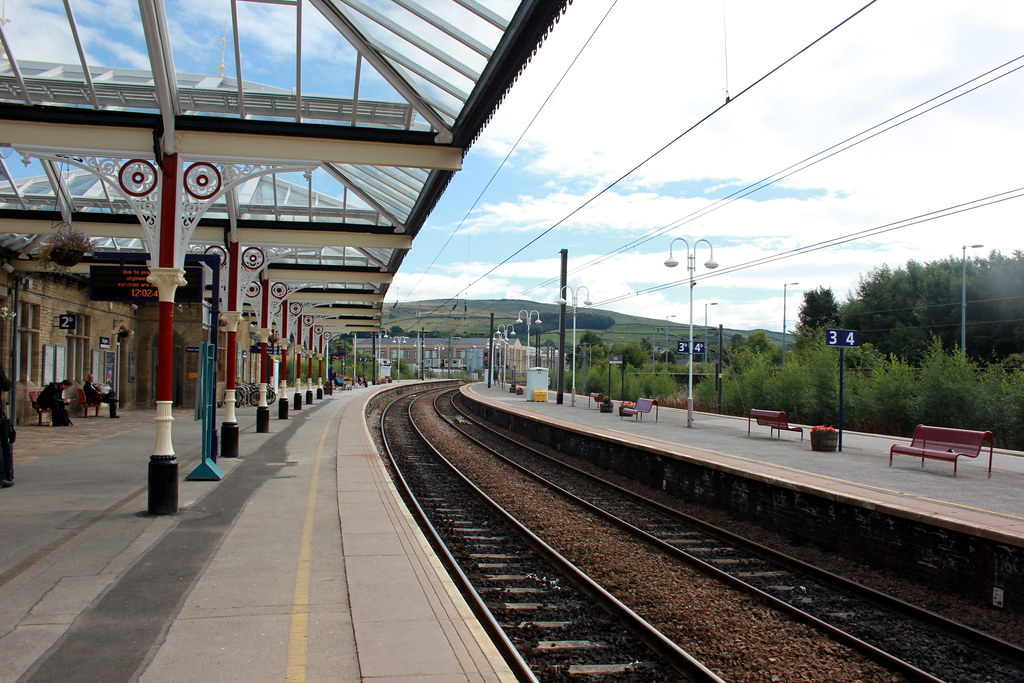 Skipton. Skipton railway station. boneytongue Flickr
