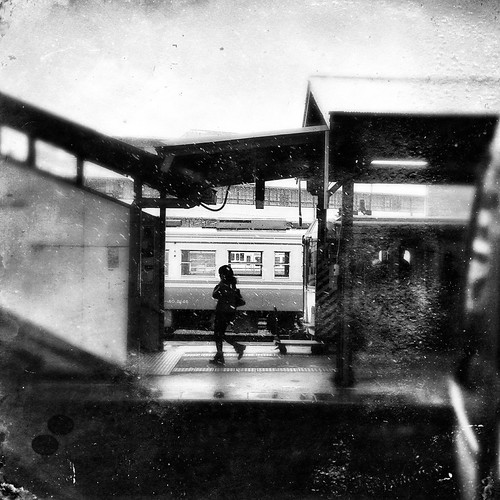 Snow at Tokushima Station Dave Weekes Flickr