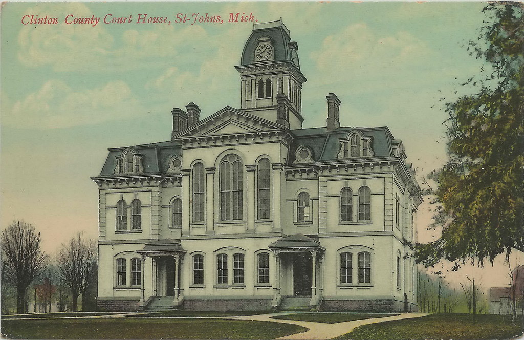 CEN St Johns MI built 1869 Clinton County Court House Grou… Flickr