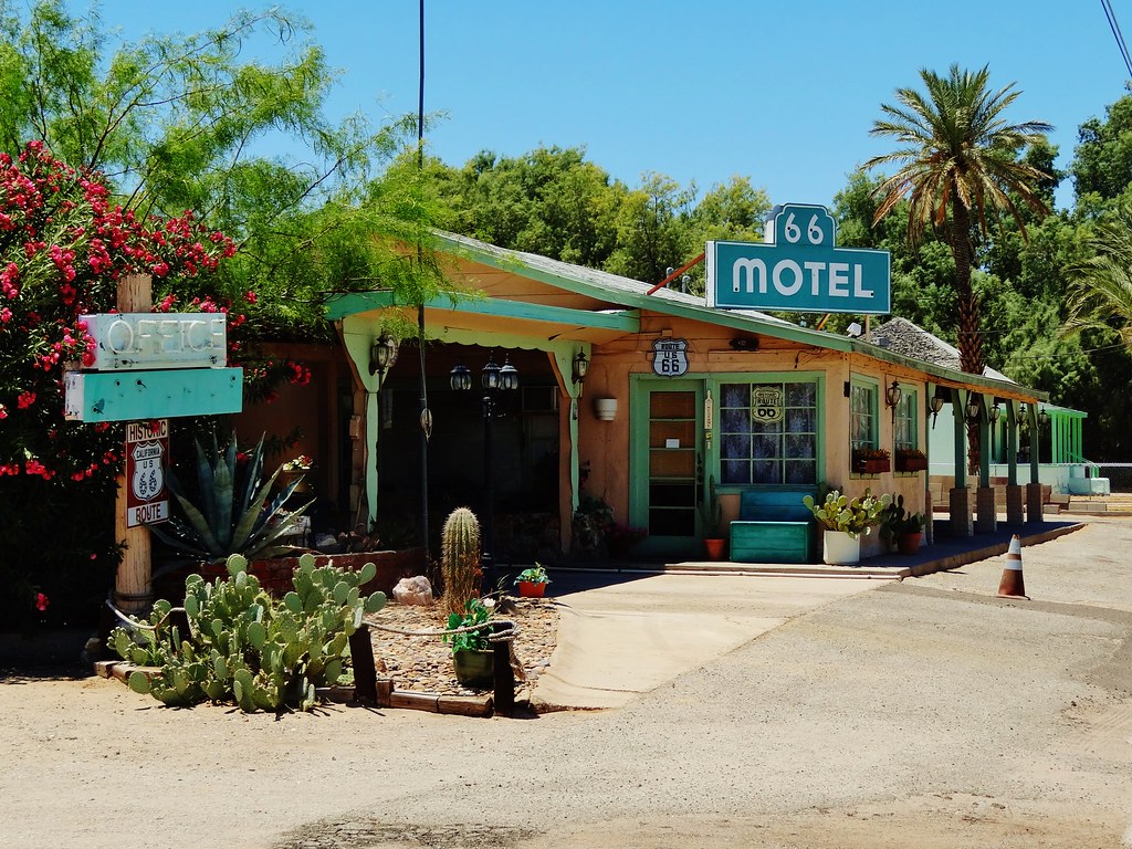 66 Motel office 91 Desnok Street Needles, CA It's been S.R… Flickr