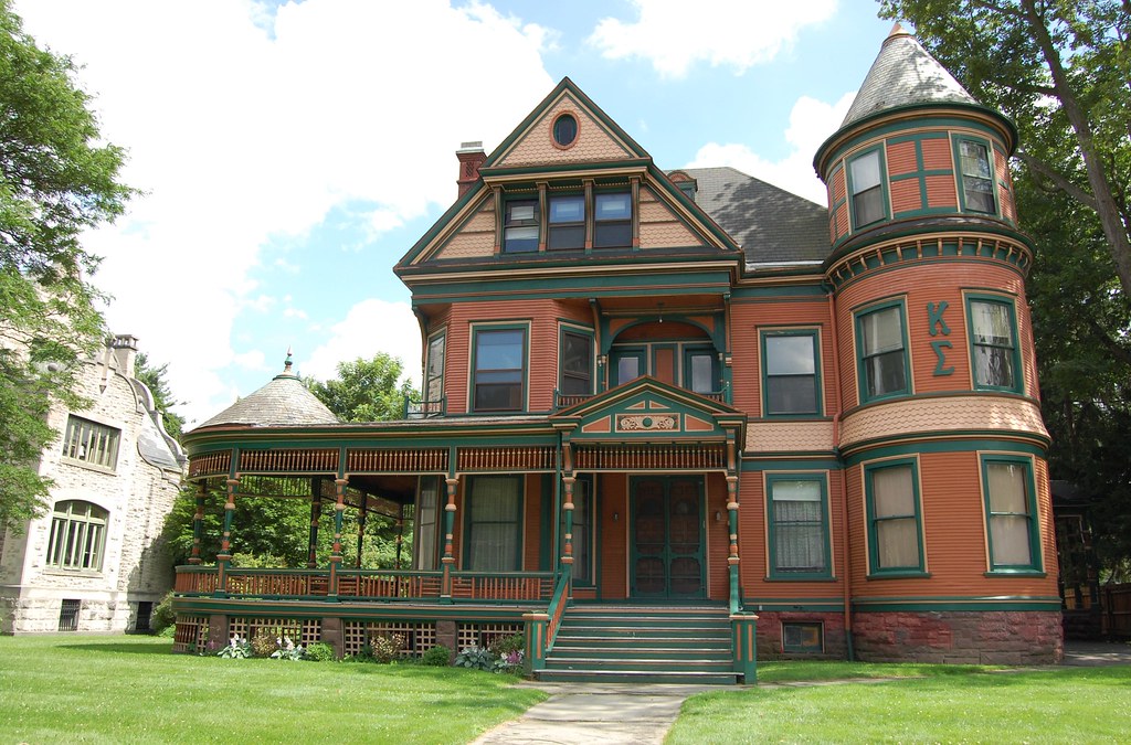 Fitzgerald House Cortland, NY Closer look at the Lawrenc… Flickr