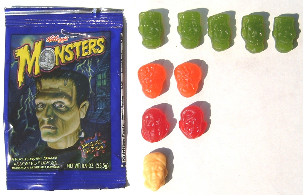 FRANKENSTEIN Kellogg's Fruit Flavored Snacks Kellogg… Flickr