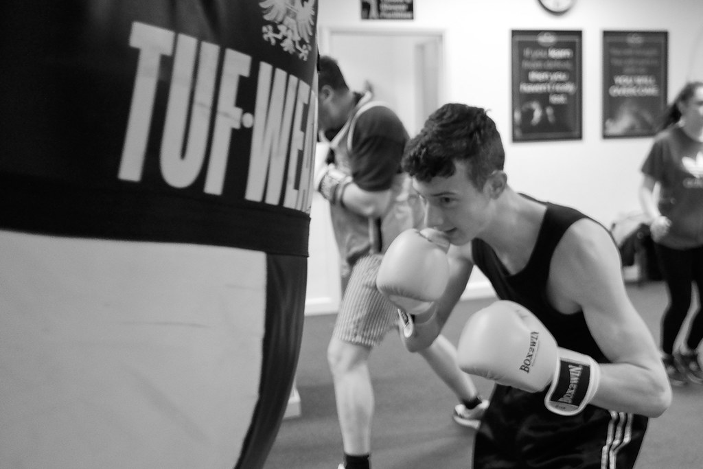 The golden gloves boxing club photo provided by Art Transm… Flickr