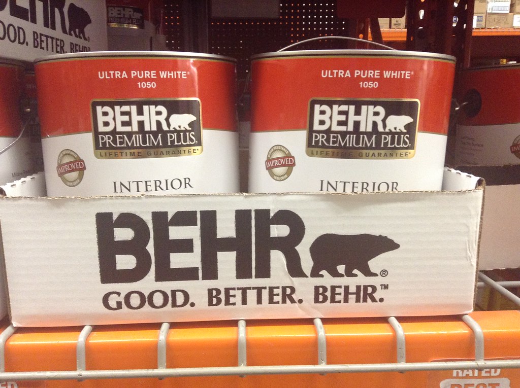 Behr Brand Paint Home Depot pics by Mike Mozart of TheToyChannel and