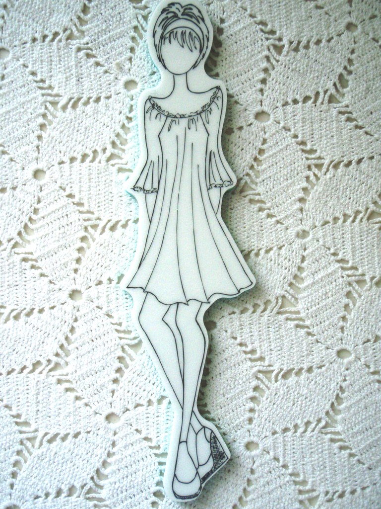Prima Paper Doll Stamp Prima Paper Doll Stamp. She's tall… Flickr
