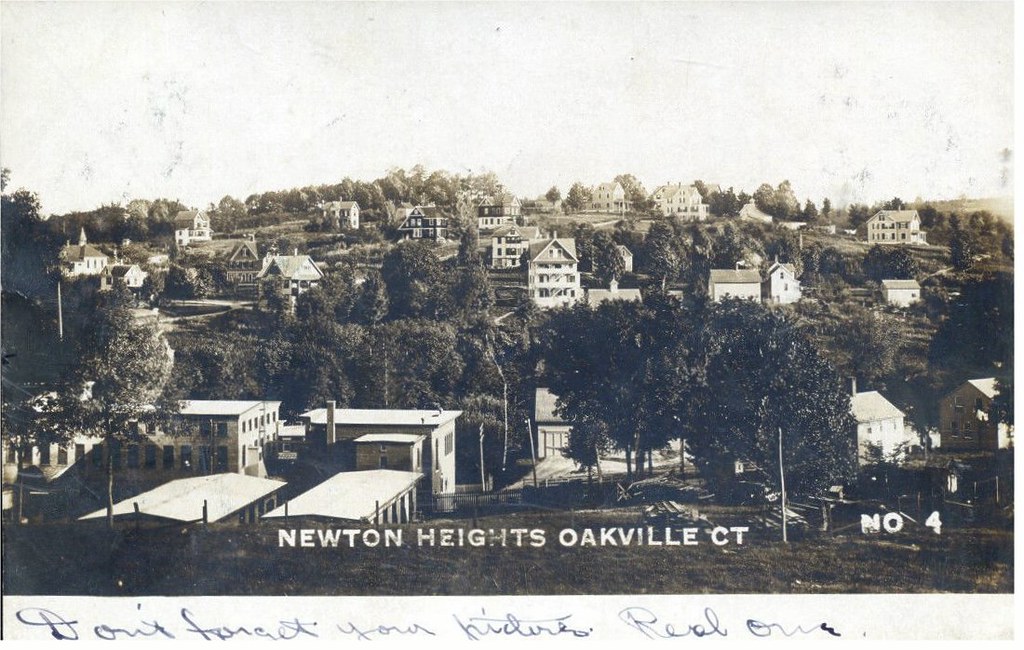 Newton Heights Oakville, CT. Waterbury, CT. 1920s Flickr