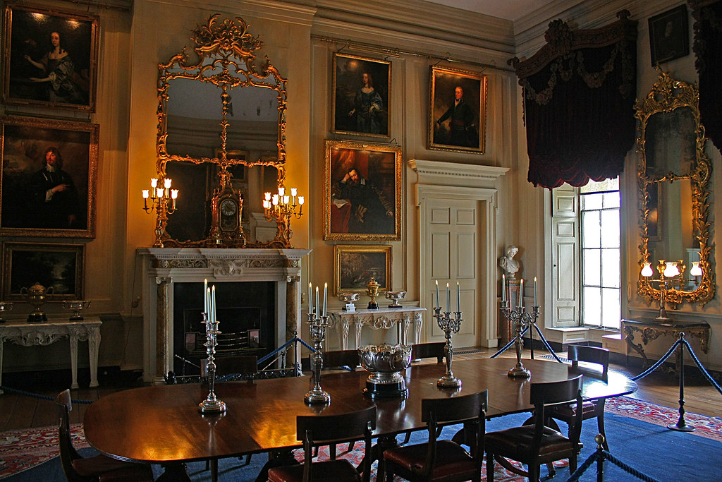 Petworth House, National Trust Square Dining Room AndrewMWhitman