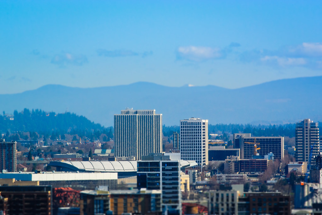 The Rose Quarter Portland, Oregon. Something different. Ana