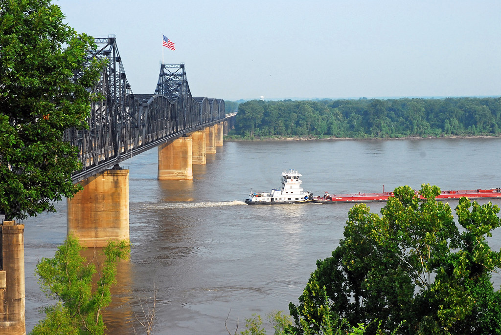 Mississippi River Bridge at Vicksburg 1 Visit