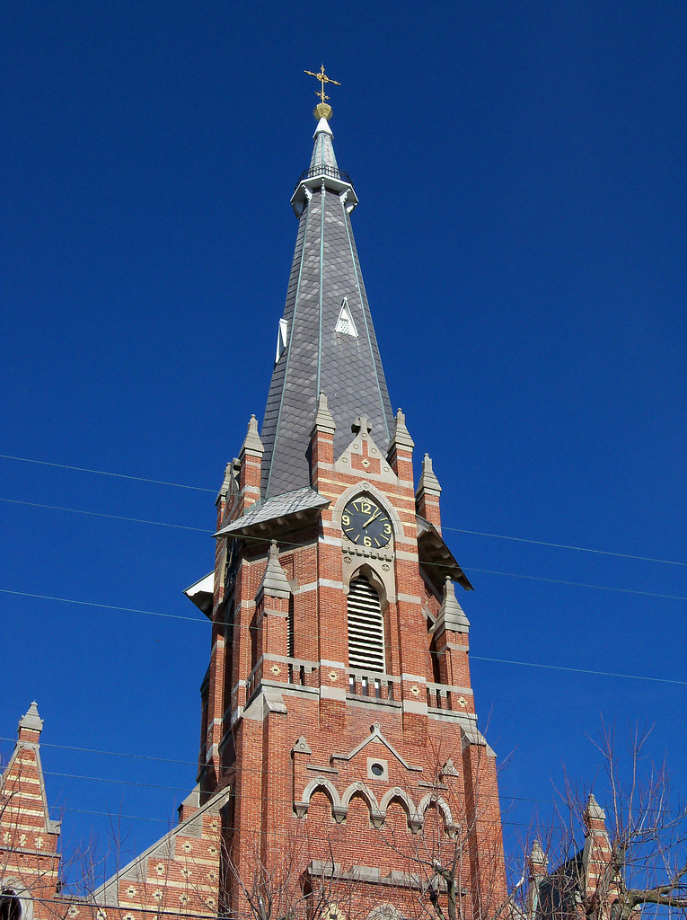 OH Fort Loramie St Michaels Catholic Church Steeple of S… Flickr