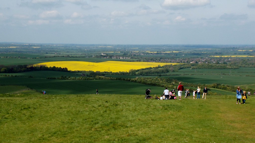 Dunstable Downs View 2 A slightly closer shot of the view … Flickr