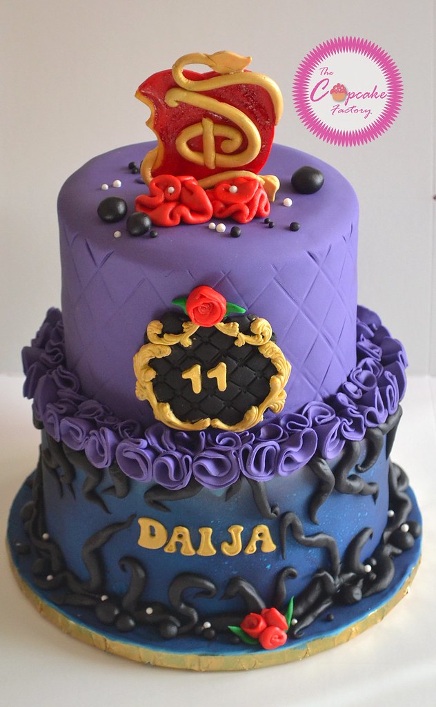 Disney Descendants Cake a photo on Flickriver
