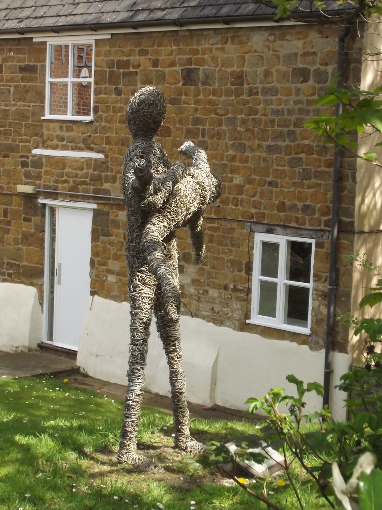 Oxford Canal Banbury The Mill Arts Centre sculpture The Dancers a photo on Flickriver