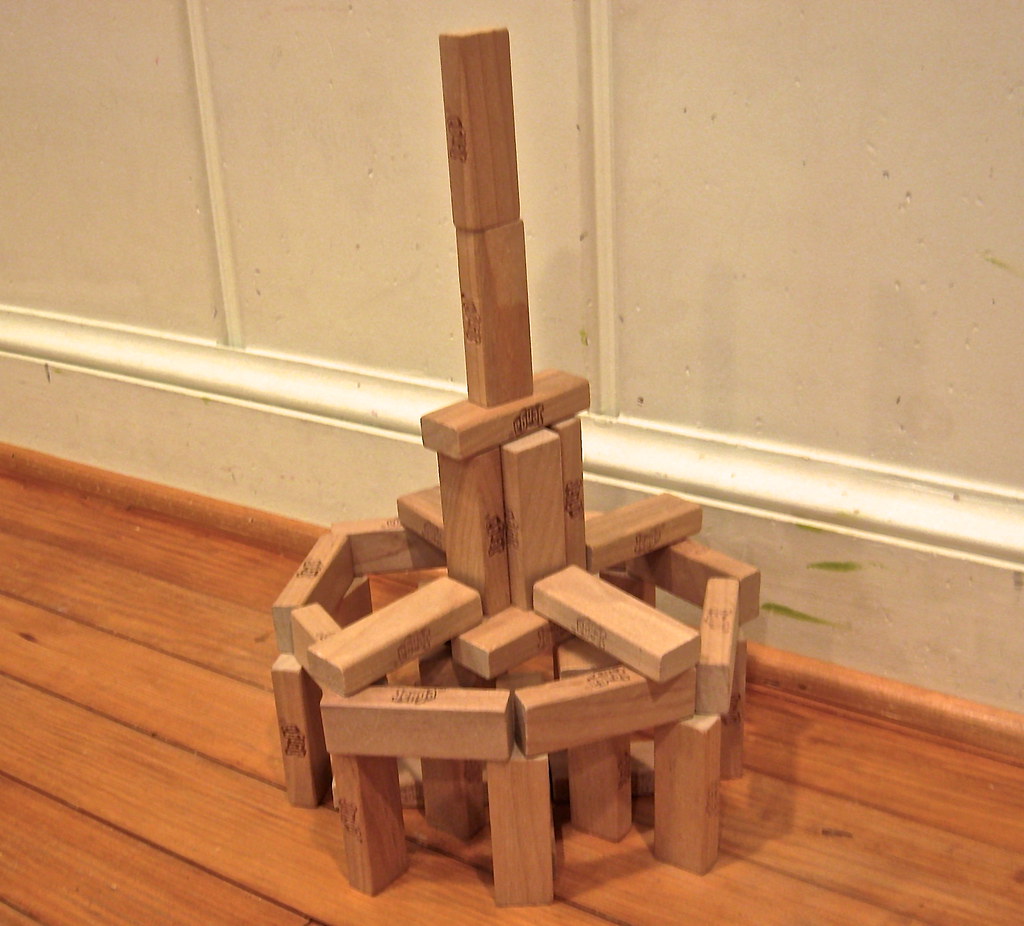 Circle Jenga Tower the great 8 Flickr