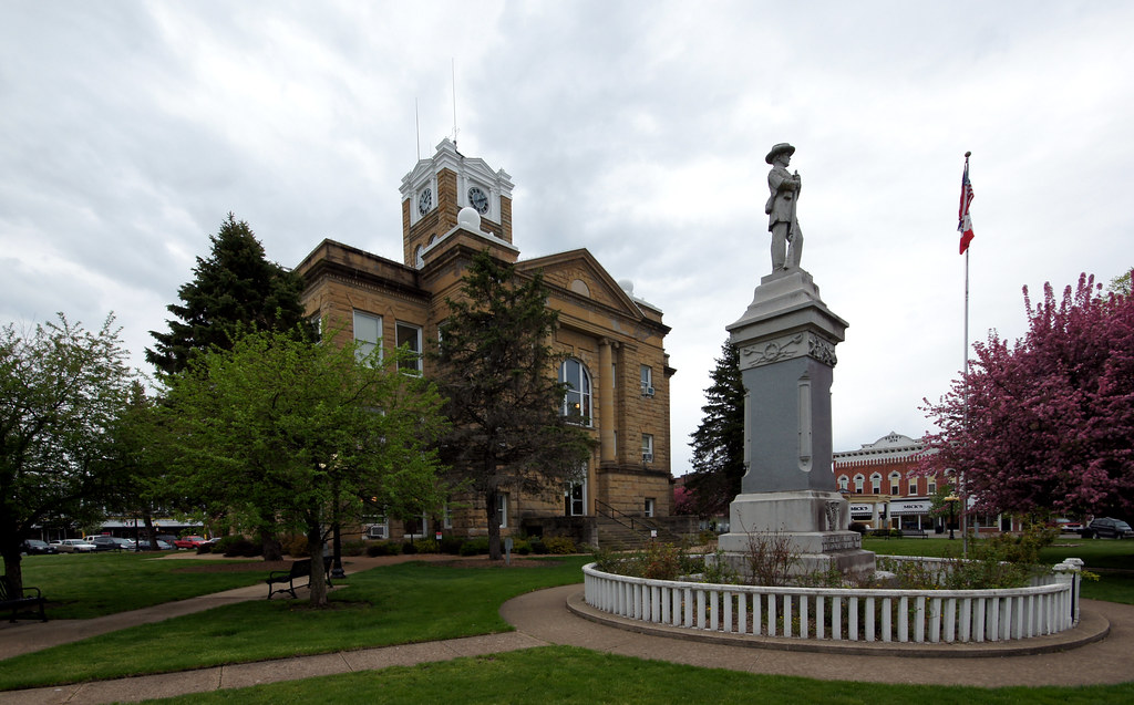 Monroe County Courthouse Albia, Iowa 1902 Classical Reviva… Flickr