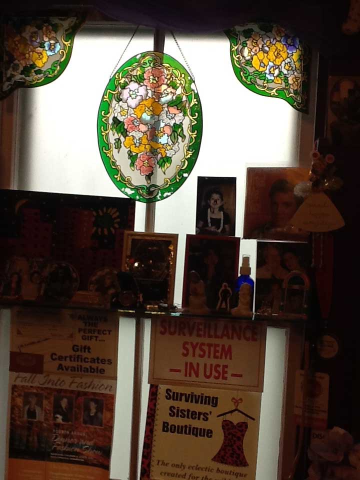 Surviving Sisters' window stained glass Retail Council of New York