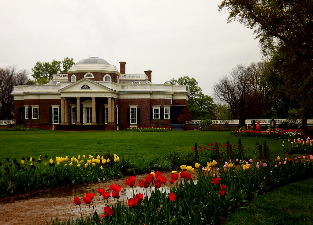 Monticello Historic Garden Week in Virginia 2014 Poured ra… Flickr