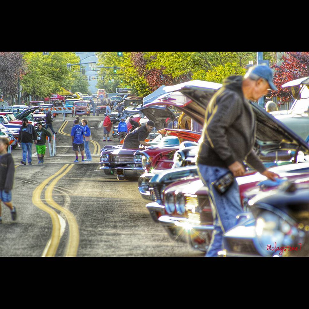 Car D Lane 2016 in downtown Coeur d'Alene. Lots of chrome … Flickr