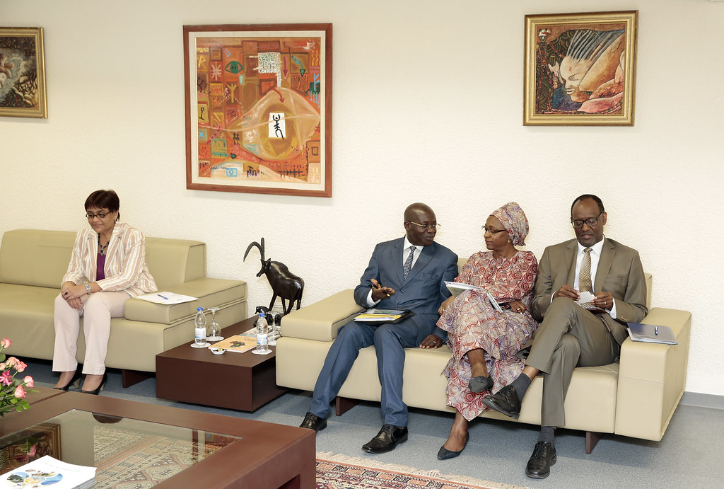 Meeting with S.E. Mme Euphrasie KOUASSI YAO, Ministre de l… Flickr