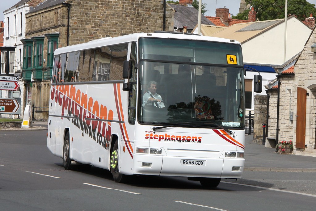 Stephensons of Easingwold R596GDX at Pickering driffbus Flickr