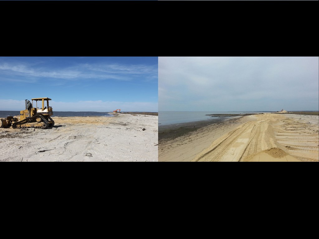 Moore's Beach, New Jersey (before and after) a photo on Flickriver