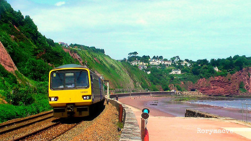 143612 and 153325 at Teignmouth a photo on Flickriver