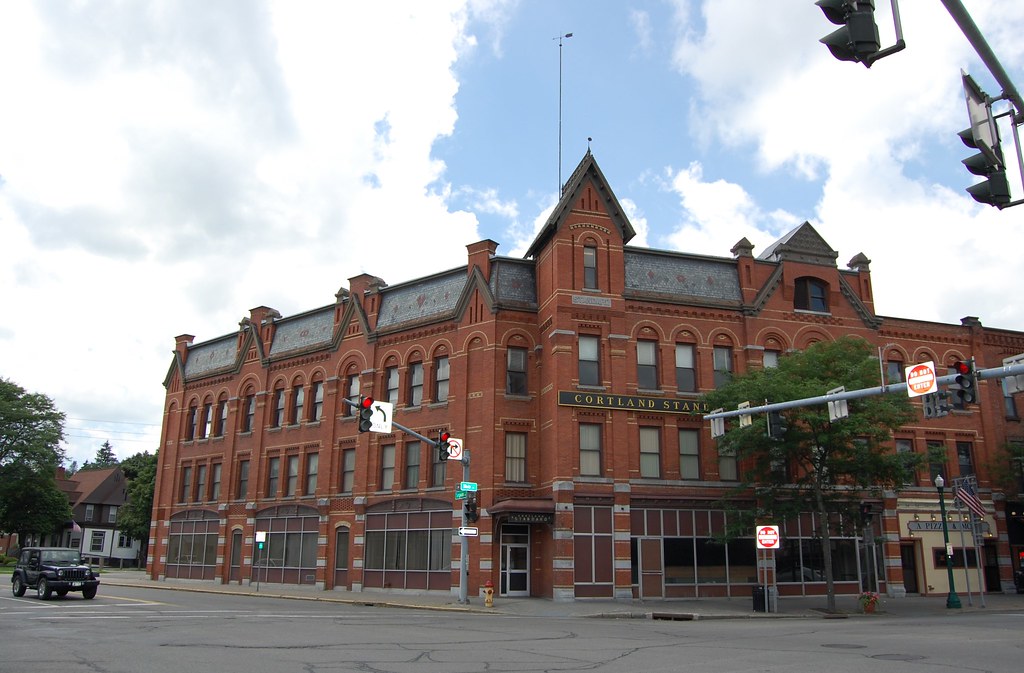 The Cortland Standard Building Cortland, NY The Cortland… Flickr