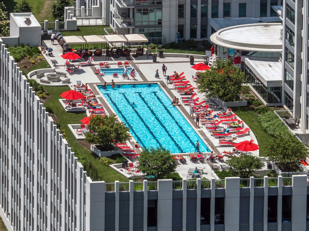 The pool deck at Alta apartments on a Friday afternoon Flickr