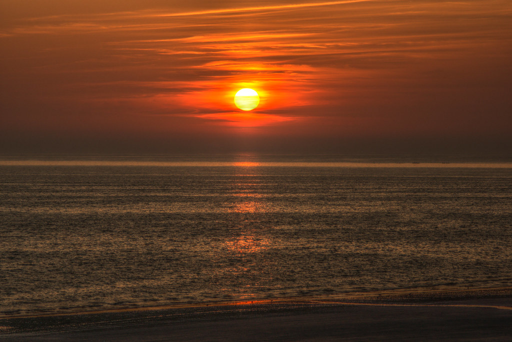 High Tide Sunset Dennis Lang Flickr