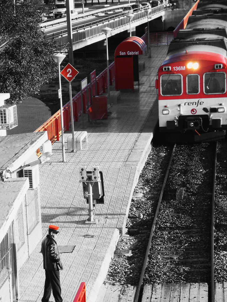 Estación de tren San Gabriel Alicante Follow__it Flickr