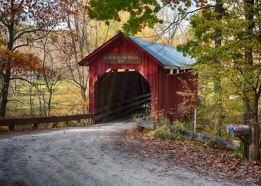 Bean Blossom Bridge_DSC3289_HDR John Troxler Flickr