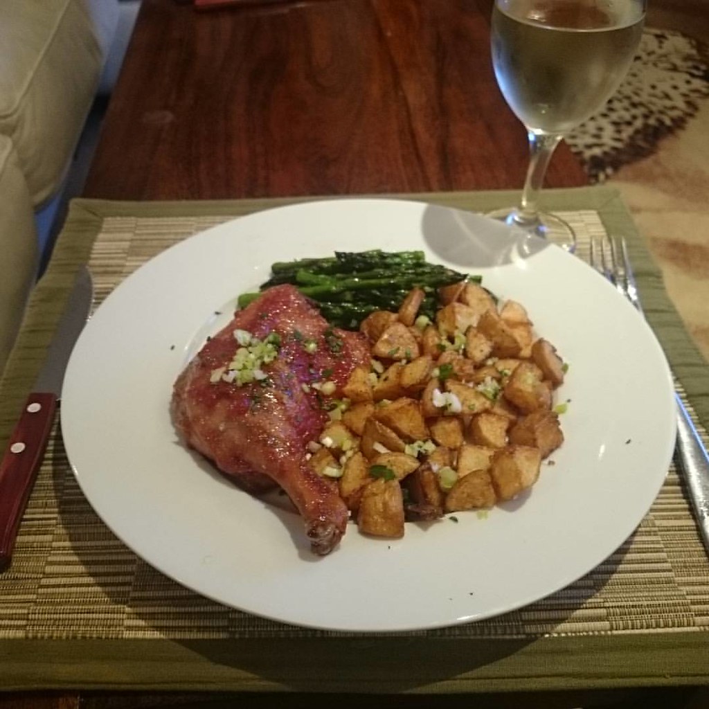 Roasted Duck Maryland with Blood Orange and Shallot Glaze.… Flickr