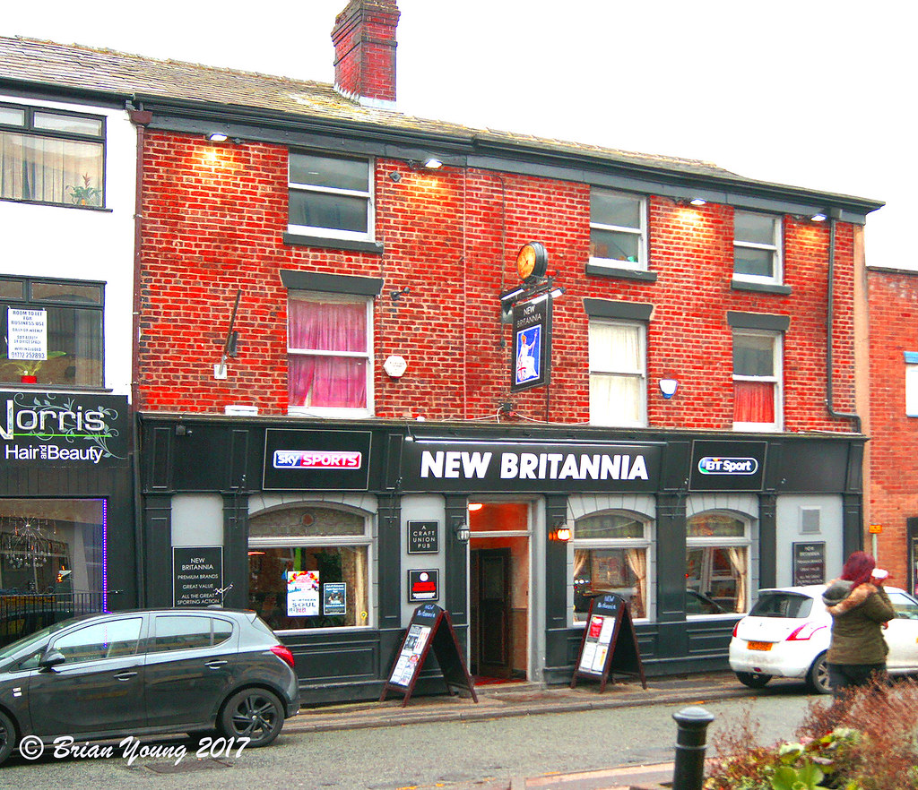 Preston, Lancashire. The New Britannia, Heatley Street Flickr