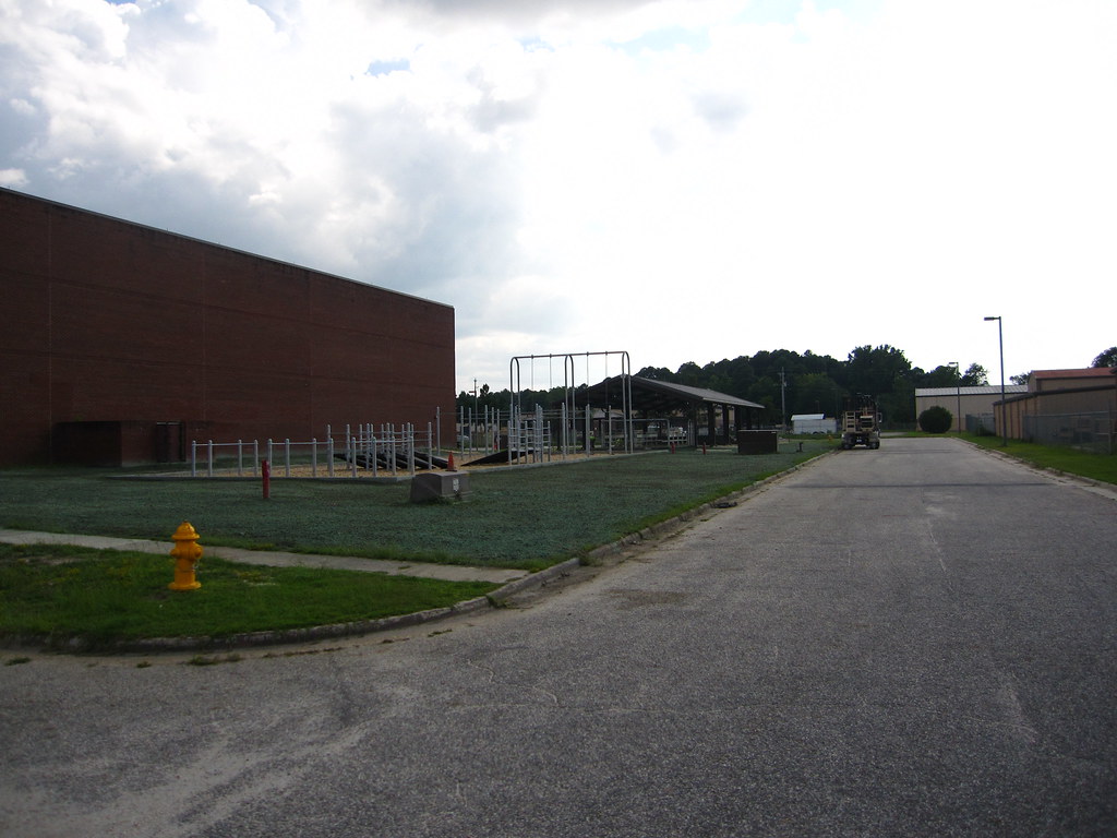 Pope AFB Hydroseeding new construction on Pope AFB with Be… Flickr