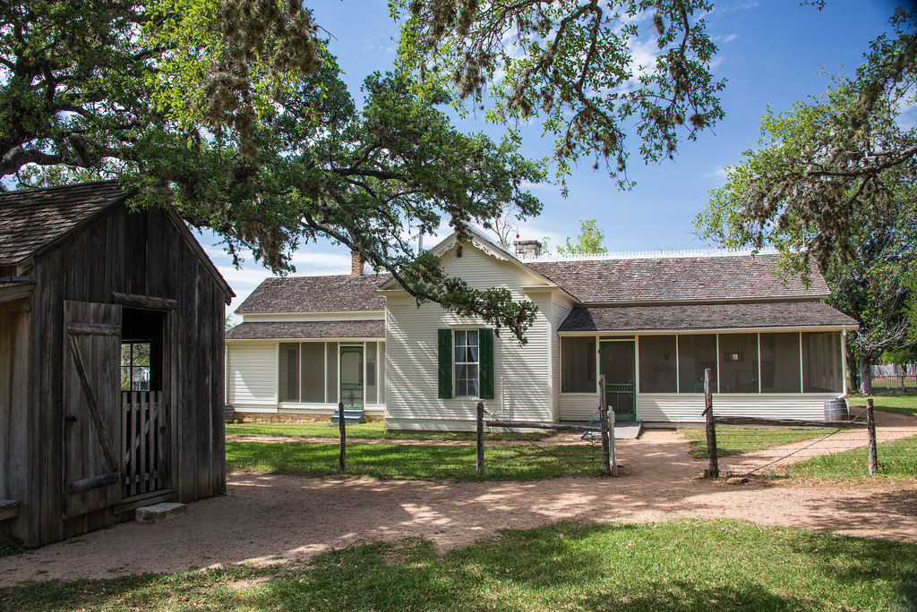 L. B. J. Boyhood Home Johnson City, Texas. The President l… Flickr