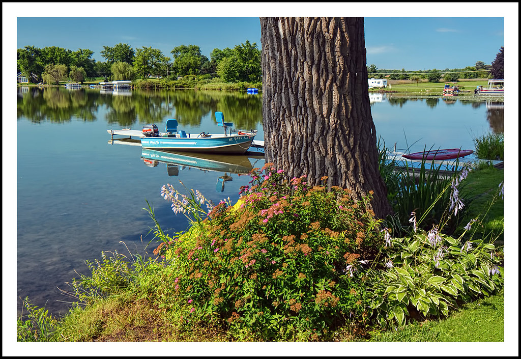 Morning Calm on Southeast Michigan's Dewey Lake I took thi… Flickr