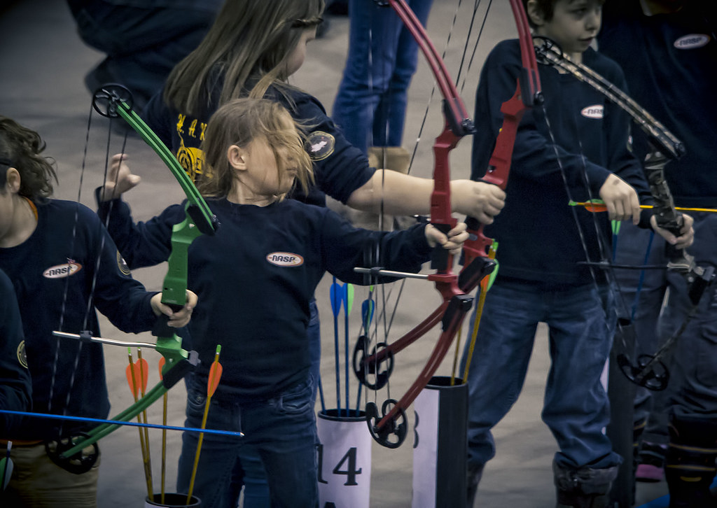 Archery Competition Edmonton Sportmen's Show 2 Kids having… Flickr