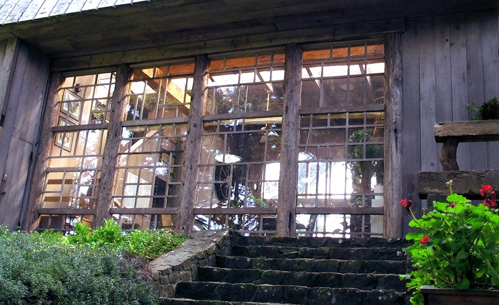 Bruno's studio at the Groth House 1980's. 1980's. Main ent… Flickr