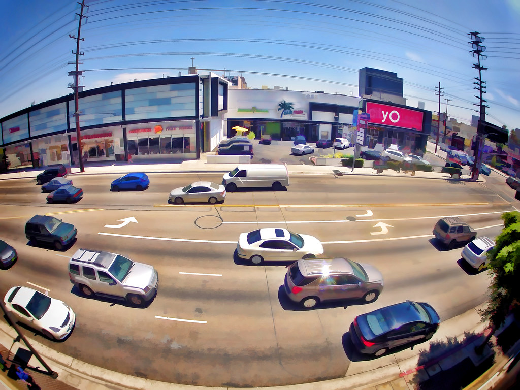La Cienega in West Hollywood GoPro Hero 2 Chris Yarzab Flickr