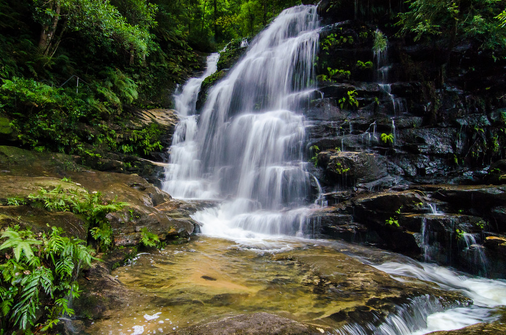 Sylvia Falls 4 Valley of the Waters, Wentworth Falls, Blu… Flickr