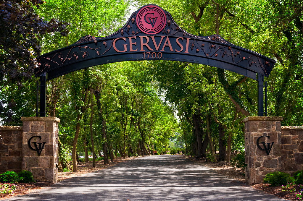 Gervasi Vineyard The Entrance to Gervasi Vineyard in Canto… Harold