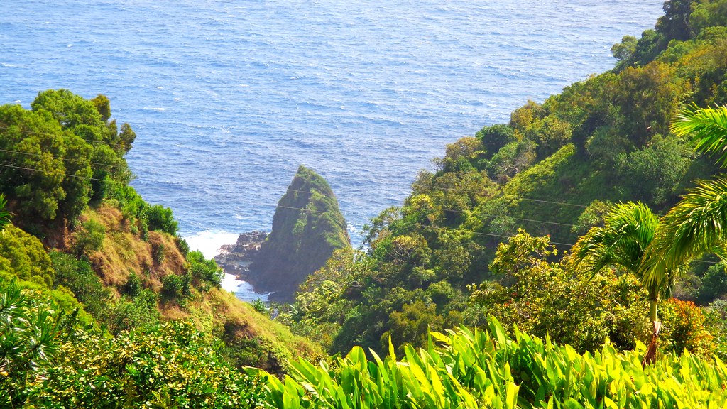 The Keopuka rock was used in the opening shot of Jurassic … Flickr