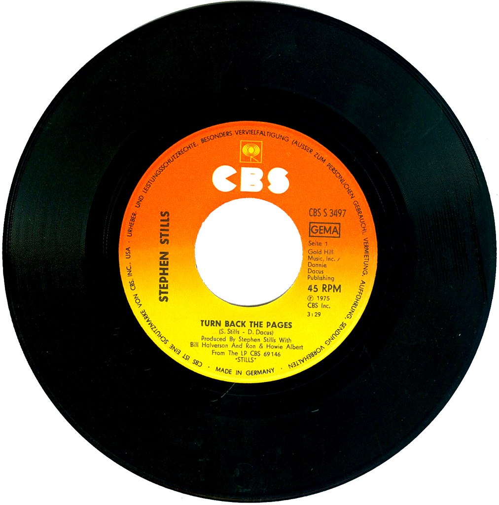 21 Stills, Stephen Turn Back The Pages D 1975 Flickr